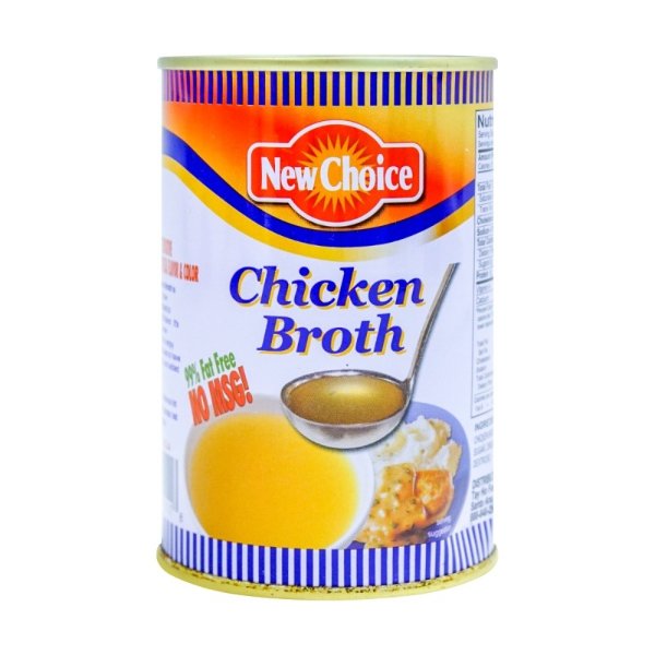 NEW CHOICE Chicken Broth (NO MSG) 396g