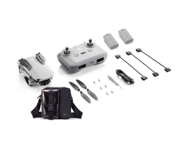 Mini 2 SE Camera Drone Bundle - RC , Bag, Extra Battery (-Refurbished)
