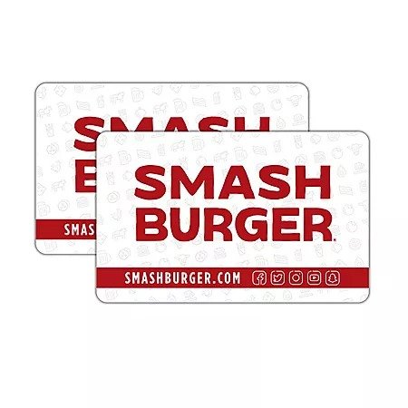 Smashburger $50 礼卡