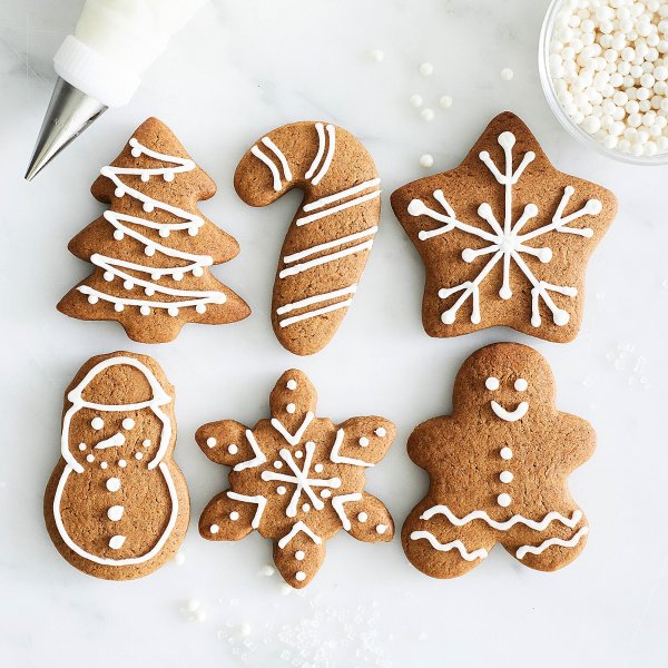Christmas Mini Cookie Cutters, Set of 6 | Sur La Table