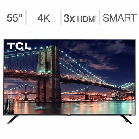 TCL 55R613 55" 4K HDR Roku Smart TV