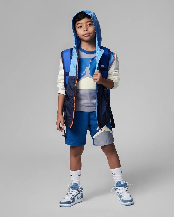 Jordan Jumpman French Terry Shorts Set Little Kids' Set. Nike.com