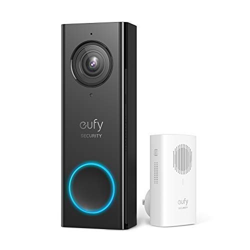 eufy 无线智能视频门铃套装 2K分辨率