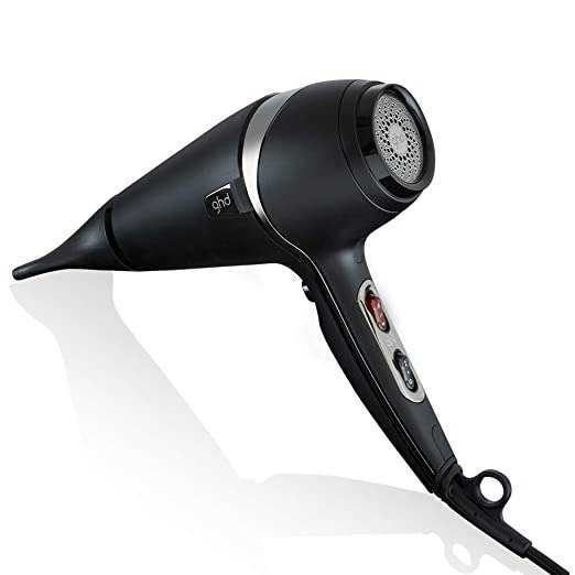Air 1600w Professional Hair Dryer, Powerful Professional Strength Blow Dryer, Ionic Portable Hair Dryer, Black, 1 Pack