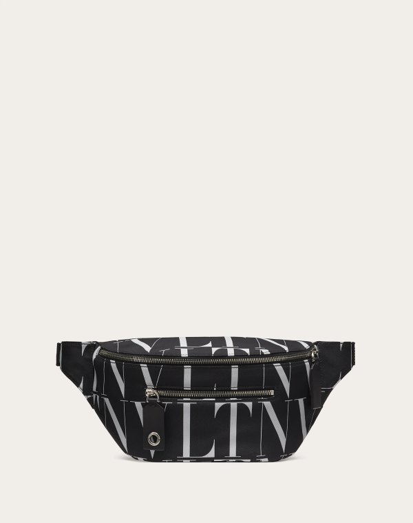 VLTN TIMES Nylon Belt Bag for Man | Valentino Online Boutique
