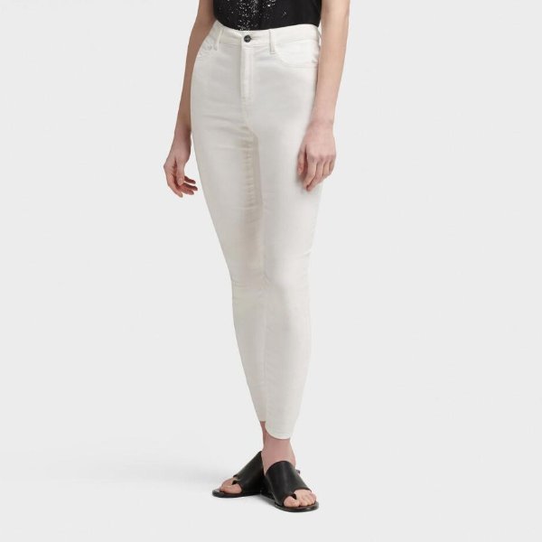 MID-RISE SKINNY ANKLE JEAN