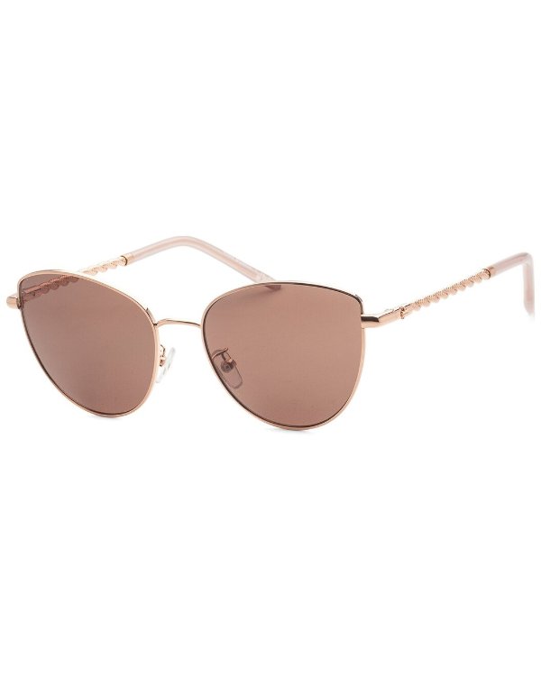 Women's 56mm Sunglasses / Gilt