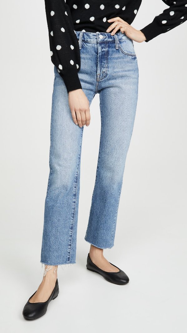 The Scrapper Cuff Ankle Fray Jeans