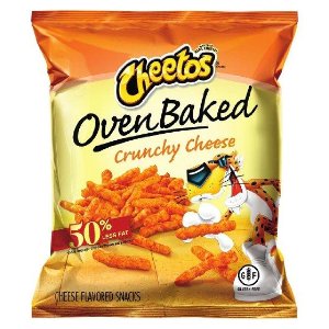 Baked Cheetos Oven Cheese Snacks, Crunchy, 0.875 Ounce (Pack of 104)