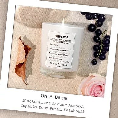 'REPLICA' On a Date Scented Candle
