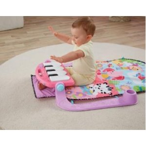 Fisher-Price Kick and Play Piano Gym, Pink