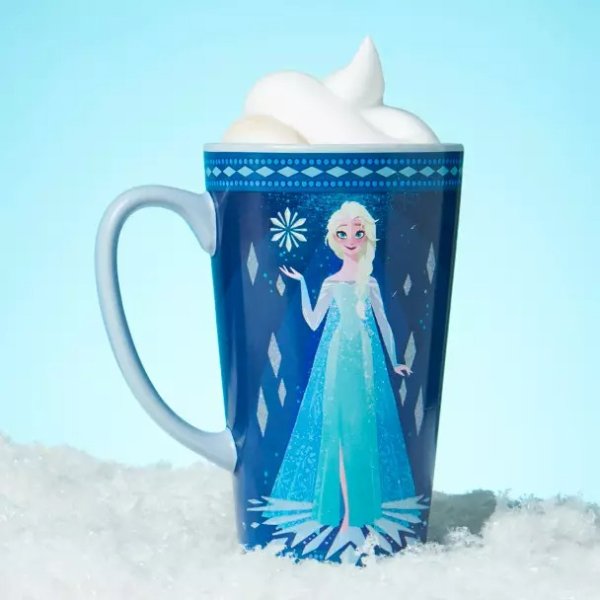 Frozen 10周年纪念拿铁杯