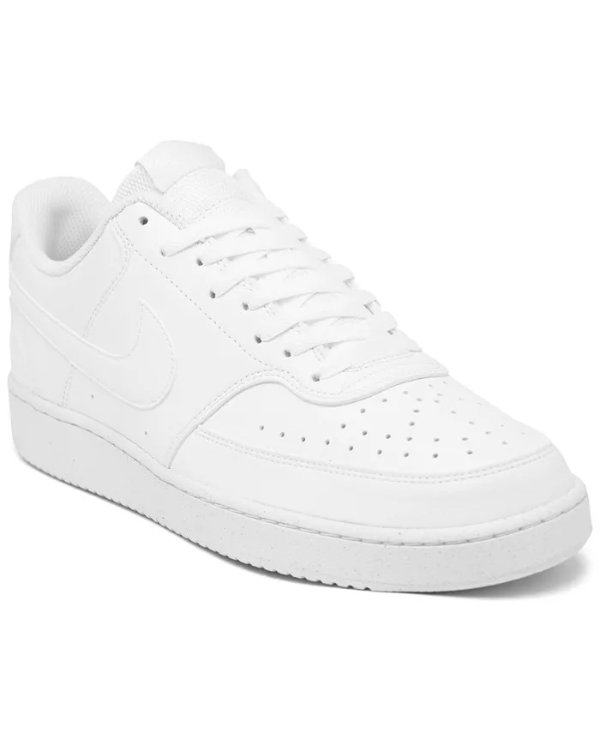 Men's Court Vision Low Next Nature Casual Sneakers from Finish Line