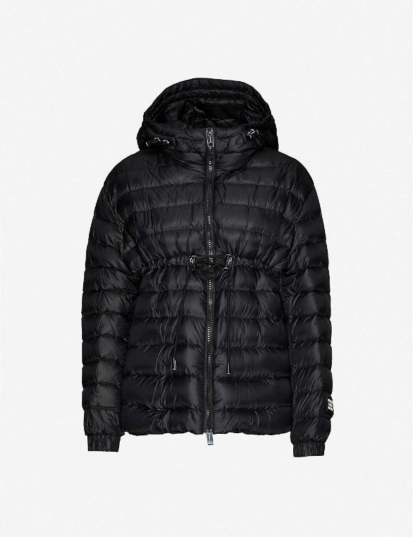 Staithes quilted shell-down jacket