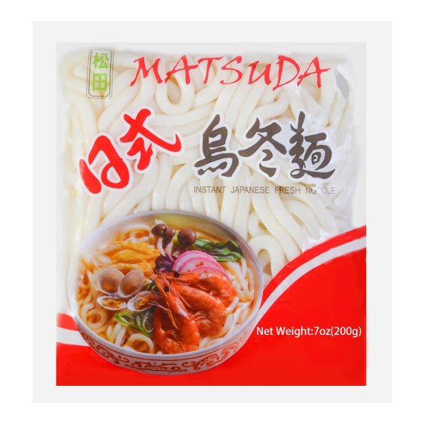 MATSUDA Instant Japanese Style Fresh Udon Noodle 200g