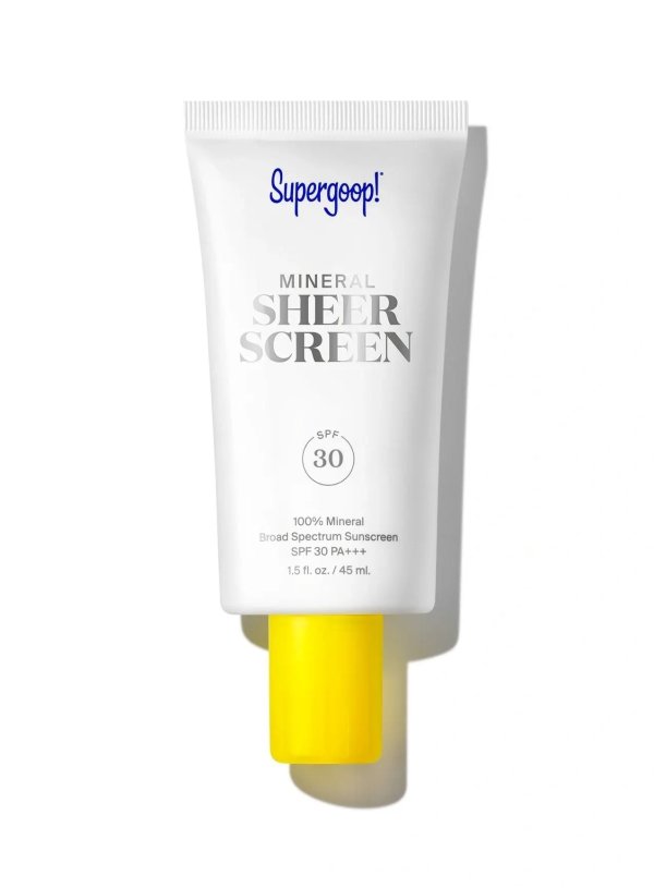 Mineral Sheerscreen SPF 30 | Mineral Sunscreen For Face | Supergoop!