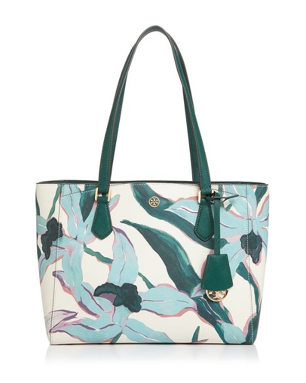Robinson Small Printed Leather Tote
