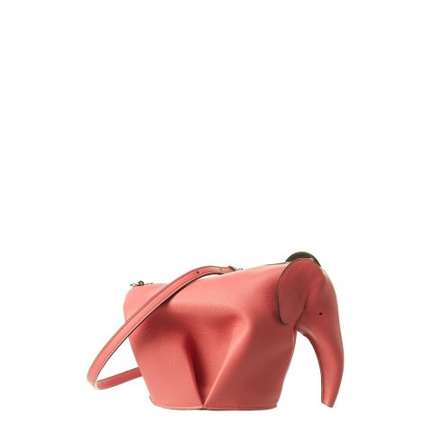 LoeweElephant Mini Leather Crossbody