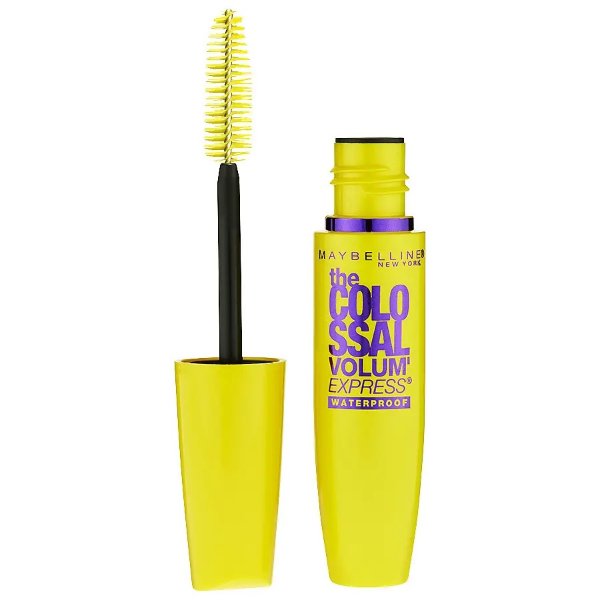 Maybelline Volum' Express The Colossal Waterproof Mascara,Classic Black