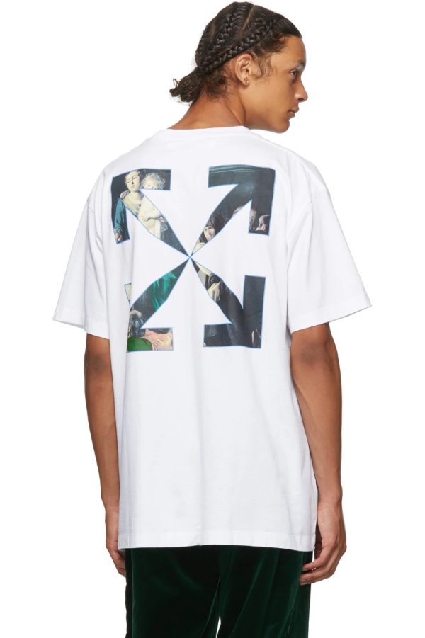 White Caravaggio Painting T-Shirt