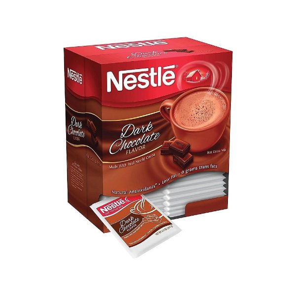 Nestle Dark Chocolate Cocoa, 0.71 Oz., 50/Box (NES70060)