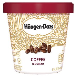 Haagen Dazs买1送1咖啡冰淇淋 14oz