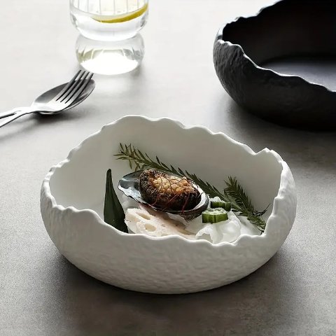 陶瓷鸟巢造型餐碗