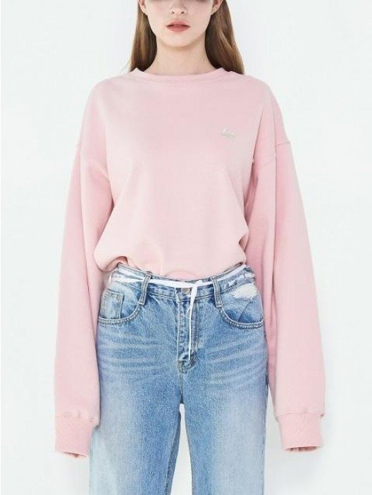 [Unisex] Colorful Evan Sweatshirt Pink
