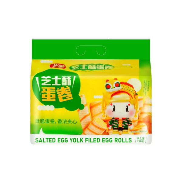 HUAMEI Cheese Filled Egg Rolls 220g
