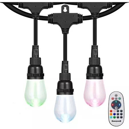 Honeywell 36' LED Color Changing String Light Set With Remote Control - Sam's Club