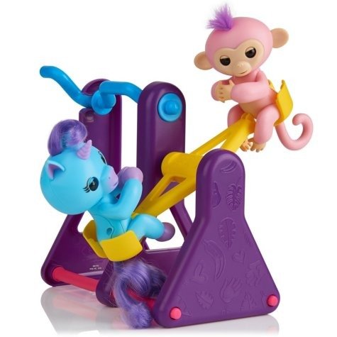 Fingerlings Playset - See-Saw with 2 FingerlingsToys, Coral & Callie - Sam's Club