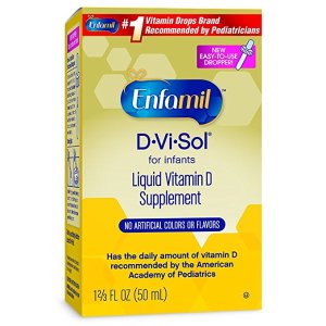 Enfamil D-Vi-Sol Liquid Vitamin D Supplement 50 mL Bottle