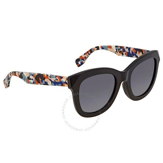 Grey Gradient Square Sunglasses FF 0204/F/S 5MBHD