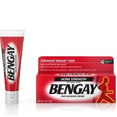 Ultra Strength Bengay Pain Relief Cream, 4 oz