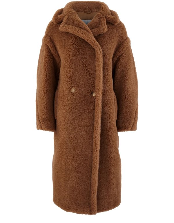 Teddy camel wool coat