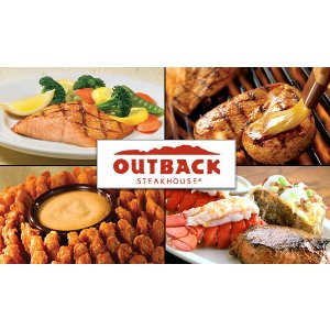 $50 Outback Steakhouse Gift Card