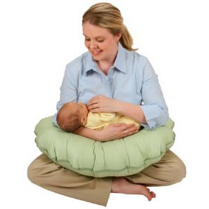 o Cuddle-U Nursing Pillow and More, Sage Pin Dot