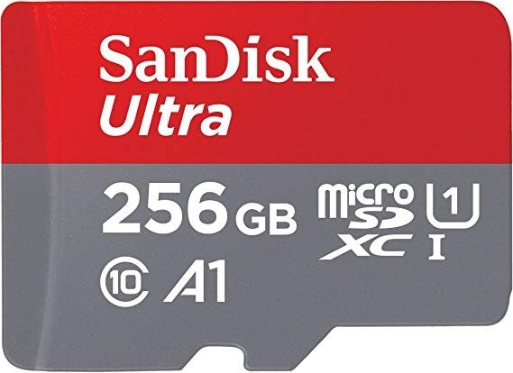Ultra 256GB microSDXC UHS-I Card with Adapter - SDSQUAR-256G-GN6MA
