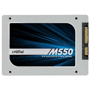 Crucial M550 128GB SATA 2.5&quot; 7mm (with 9.5mm adapter) Internal Solid State Drive CT128M550SSD1: Electronics