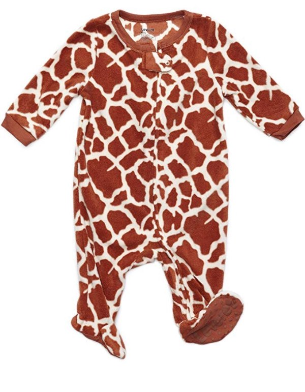 Leveret Fleece Baby Girls Footed Pajamas Sleeper Kids & Toddler Pajamas (3 Months-5 Toddler)