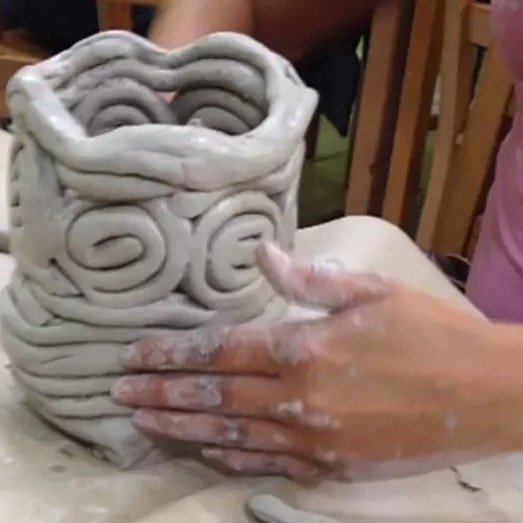 Pinot and Pottery Class for One or Two at Express Yourself Studios (Up to 55% Off)