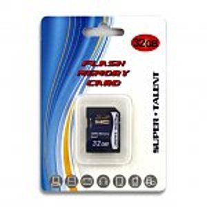 32GB Super Talent Class 10 SDHC Memory Card (SDHC32-C10) 