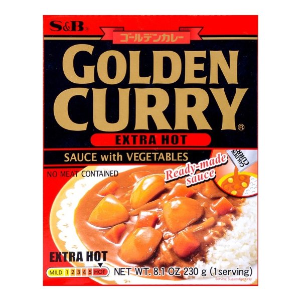 S&B Curry Golden Retort Extra 230g