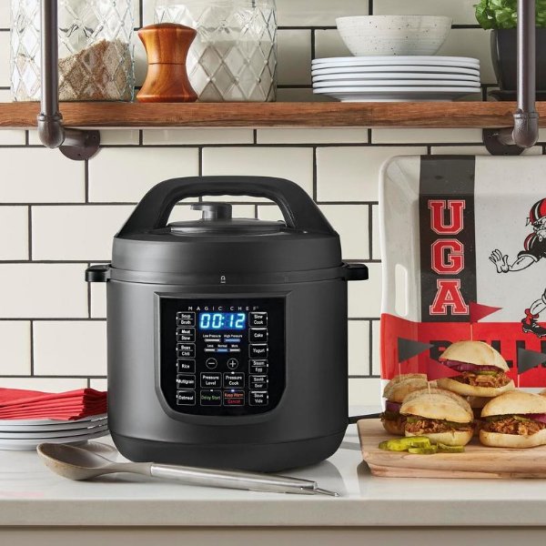6 Qt. 9-in-1 Multi Function Pressure Cooker with Sous Vide in Matte Black