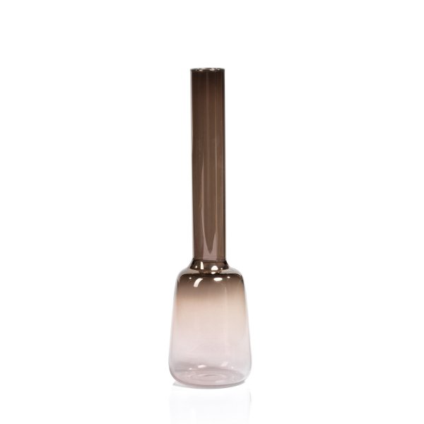 Pink 10.25" Luster Vase