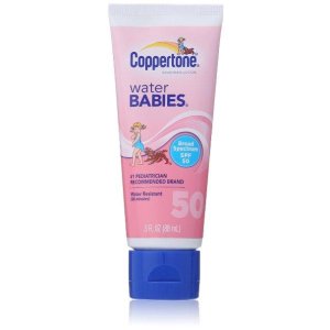 Coppertone Water Babies SPF 50 Sunscreen Lotion, 3 Ounce