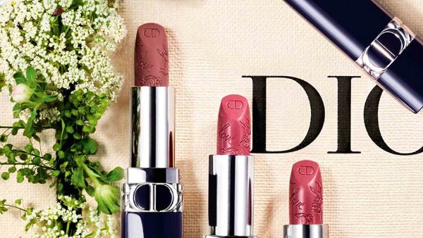 Rouge Dior - Mother's Day Limited Edition Couture color lipstick - engraved with words of love - satin, matte and metallic finishes - floral lip care - comfort and long wear
