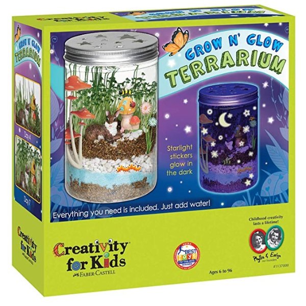Grow 'n Glow Terrarium - Science Kit for Kids