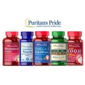 With Your Order + Buy 1 Get 2 FREE + Free Shipping @ Puritans Pride