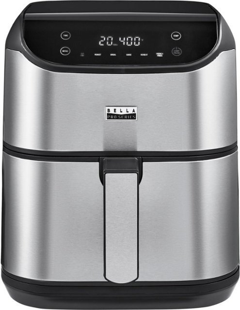 6-qt. Digital Air Fryer with Stainless Finish
